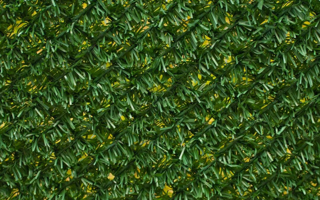 haie artificiel quadrillé