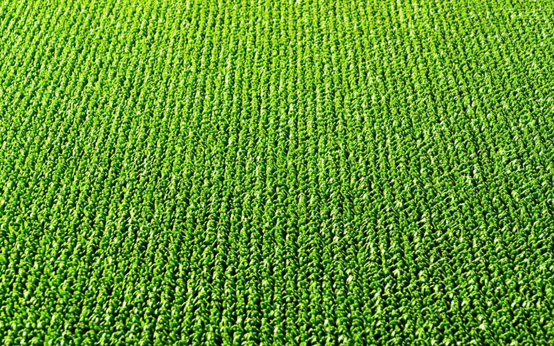 gazon artificiel vue de haut